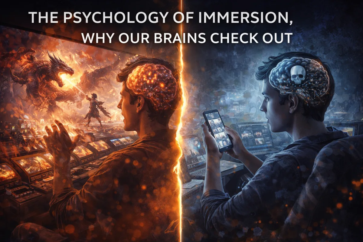 The Psychology of Immersion, Why Our Brains Check Out